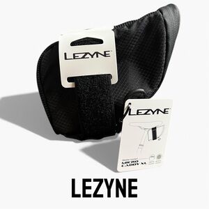 🚲NEW w/tags Lezyne Black XL Micro Caddy Bike Saddle Bag